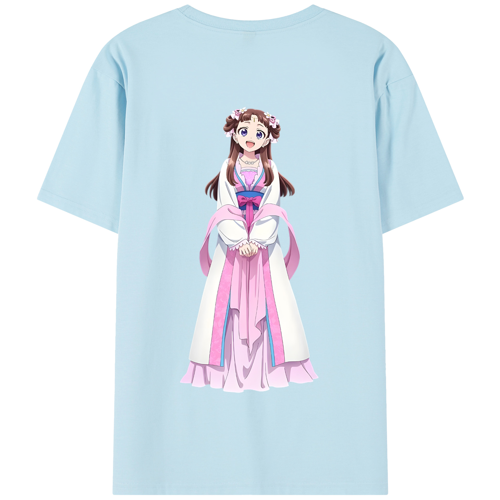 （画像用） 薬屋のひとりごと The Apothecary Diaries 綿100％半袖Tシャツ（背面プリント）